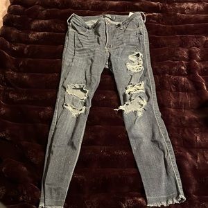 Hollister high rise skinny jeans